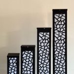 پایه روشنایی طرح سنگ